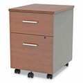 Back2Basics Trento Line Mobile Pedestal File, Cherry - 16.5 x 19.75 x 23.62 in. BA3191968